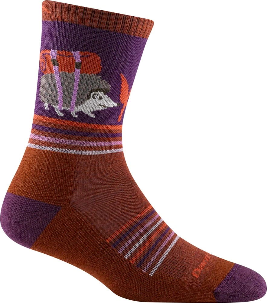 Darn Tough Critter Club Lightweight Micro Crew Socks - Women's 1 Darn Tough Critter Club Lightweight Micro Crew Socks - Women's