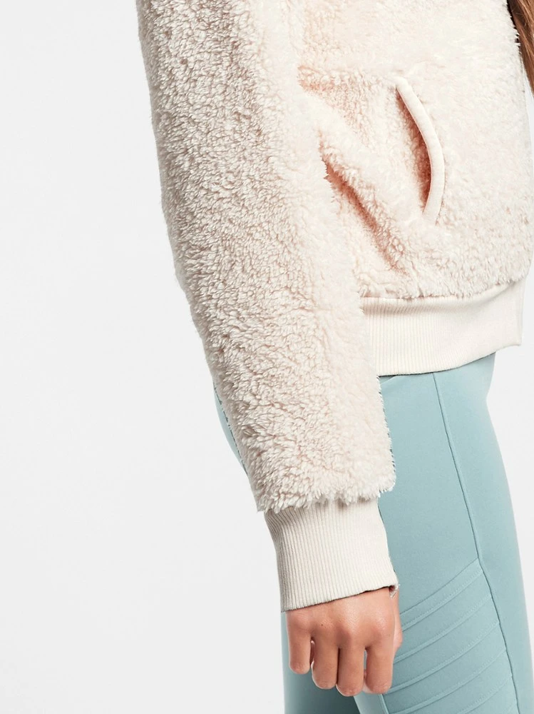 Athleta So Snug Sherpa Fleece Jacket - Girls' 4 Athleta So Snug Sherpa Fleece Jacket - Girls' - Image 4