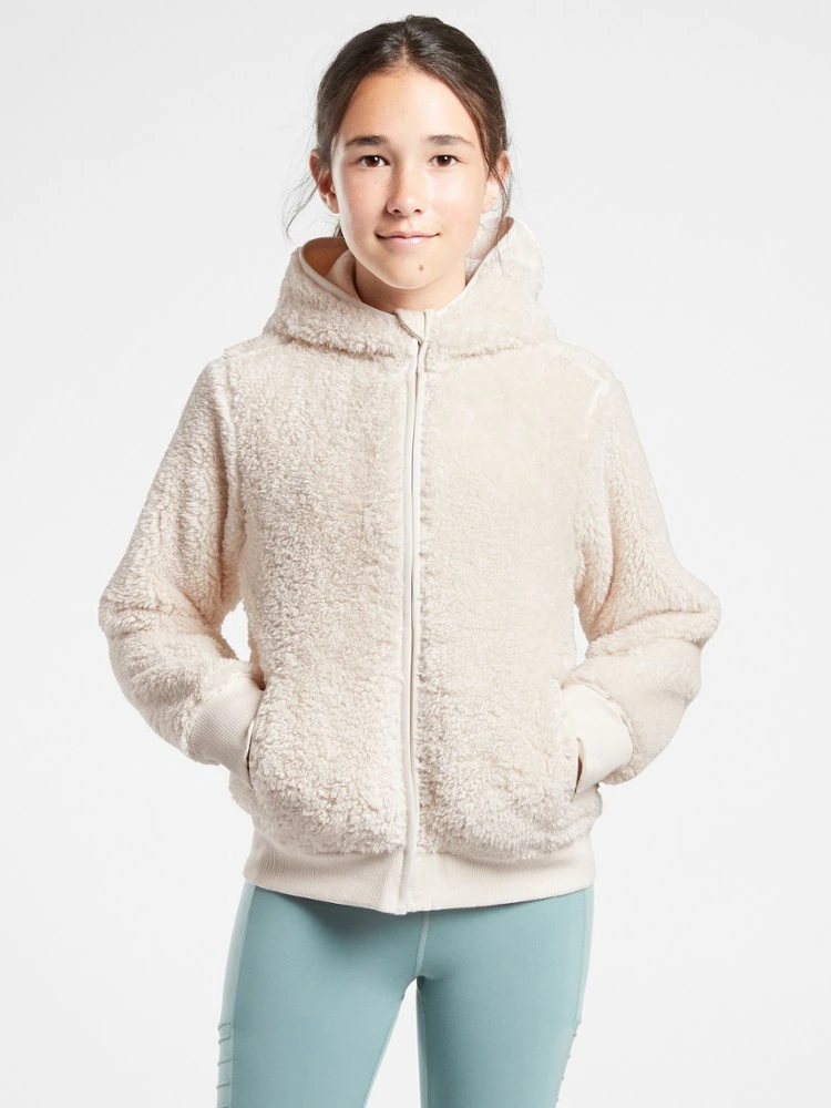 Athleta So Snug Sherpa Fleece Jacket - Girls' 1 Athleta So Snug Sherpa Fleece Jacket - Girls'