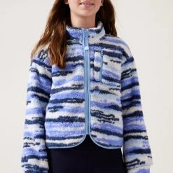 Athleta So Toasty Tugga Sherpa Fleece Jacket - Girls'