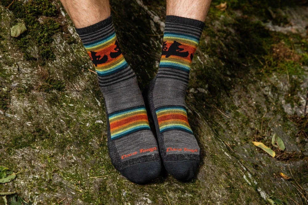 Darn Tough Willoughby Micro Crew Lightweight Hiking Socks - Men's 5 Darn Tough Willoughby Micro Crew Lightweight Hiking Socks - Men's - Image 5