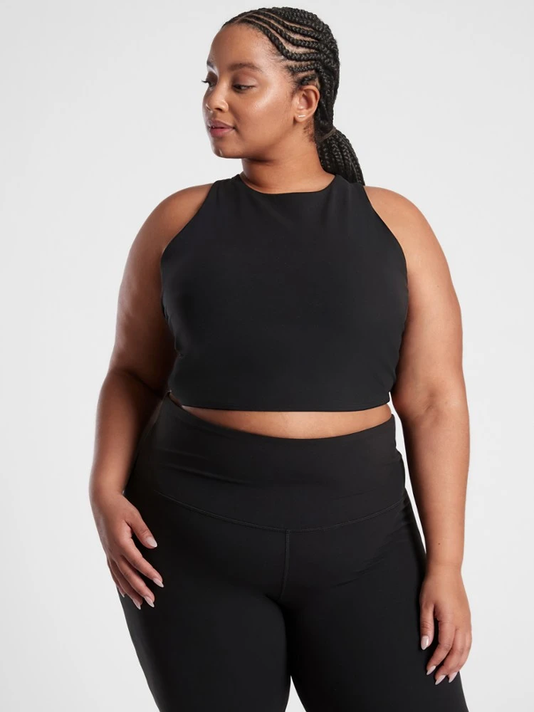 Athleta Conscious Crop Top - D–DD+ Cup - Plus Sizes 1 Athleta Conscious Crop Top - D–DD+ Cup - Plus Sizes