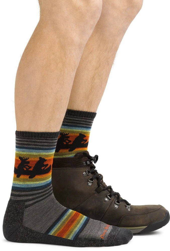 Darn Tough Willoughby Micro Crew Lightweight Hiking Socks - Men's 2 Darn Tough Willoughby Micro Crew Lightweight Hiking Socks - Men's - Image 2
