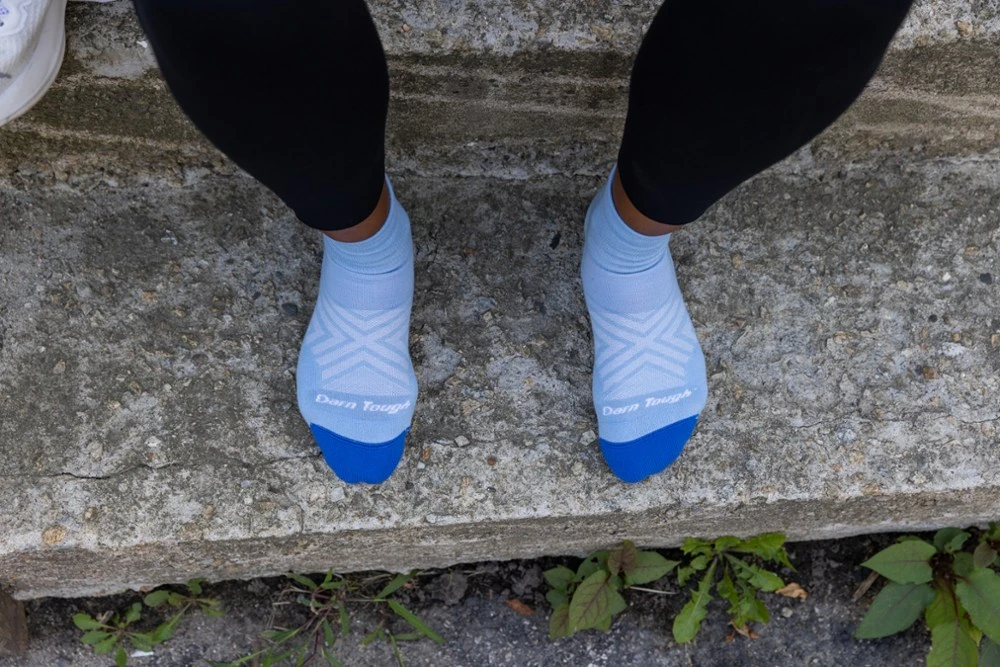 Darn Tough Run Quarter Ultra-Lightweight Cushion Socks - Women's 2 Darn Tough Run Quarter Ultra-Lightweight Cushion Socks - Women's - Image 2