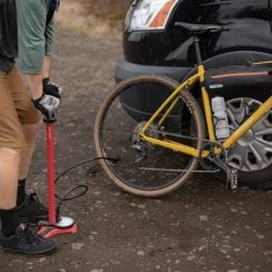 Bontrager Dual Charger Floor Pump -Active Pedal Shop 988806a3 fb16 464c 8140 688d05acfe94