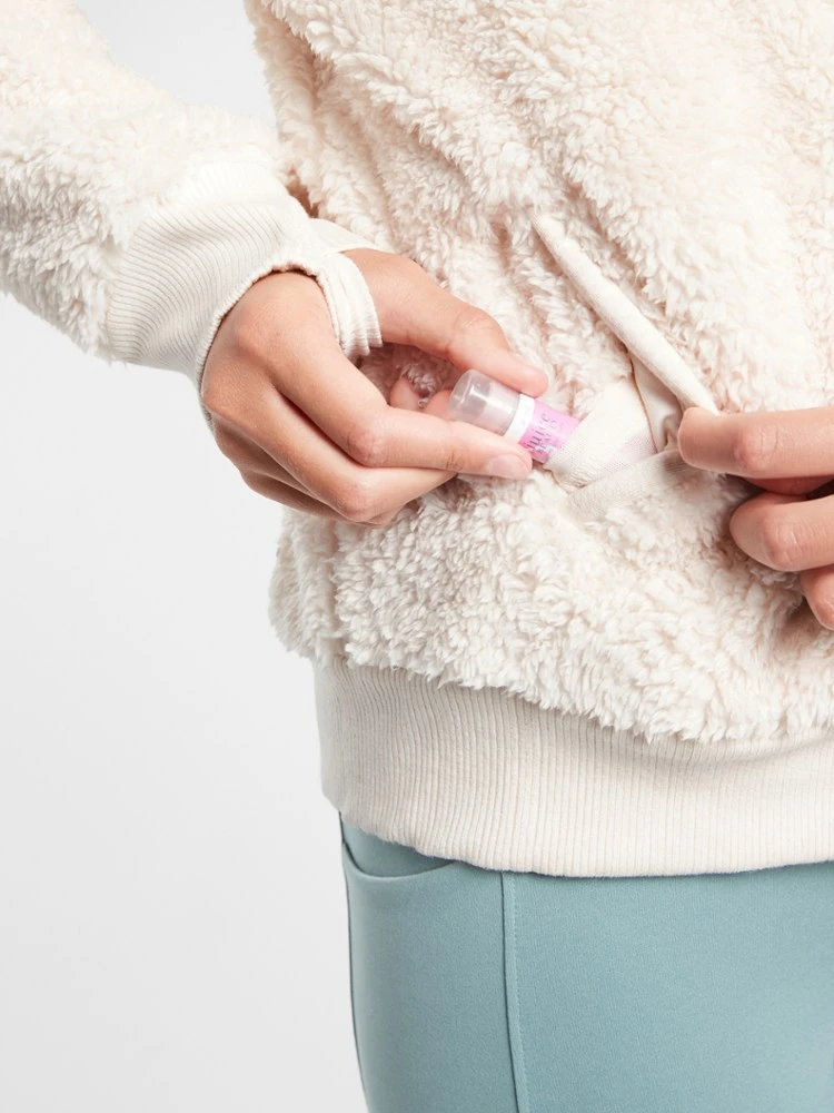 Athleta So Snug Sherpa Fleece Jacket - Girls' 6 Athleta So Snug Sherpa Fleece Jacket - Girls' - Image 6