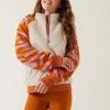 Athleta So Snug Sherpa Half-Zip Pullover - Girls'