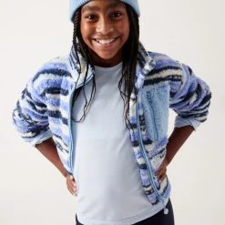 Athleta So Toasty Tugga Sherpa Fleece Jacket - Girls' -Active Pedal Shop f0d8d271 beb3 4638 ac6c c9ddf3891cb4