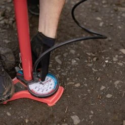 Bontrager Dual Charger Floor Pump -Active Pedal Shop ff80ffba a95a 4f72 9dba 15ead87d6e83